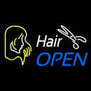 Hair Open Handmade Art Neon Sign