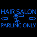 Hair Salon Parking Only Handmade Art Neon Sign