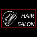 Hair Salon With Scissor And Comb Handmade Art Neon Sign