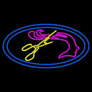 Haircut Logo Handmade Art Neon Sign