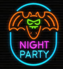 Party Halloween Neon Sign