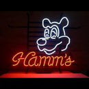 Hamms Dog Handmade Art Neon Sign