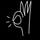Hand Logo Handmade Art Neon Sign