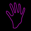 Hand Handmade Art Neon Sign