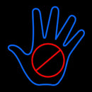 Hand Handmade Art Neon Sign