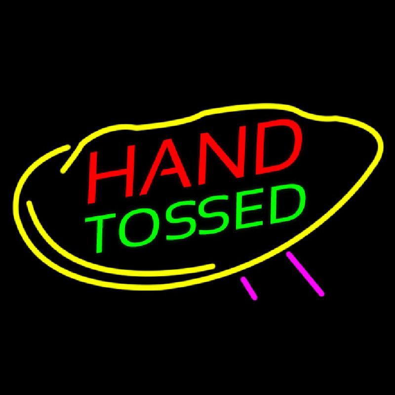 Hand Tossed Handmade Art Neon Sign