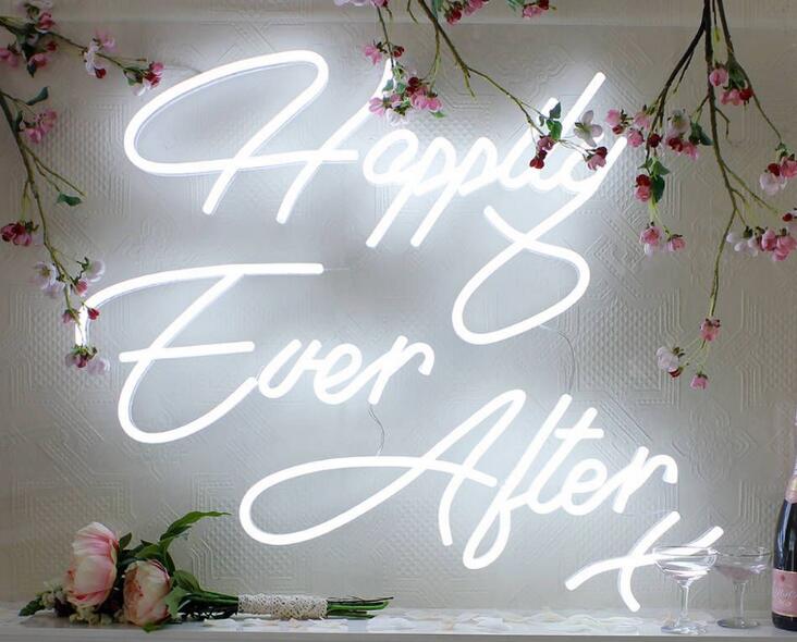 Happily Ever After X  Neon Sign