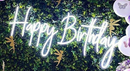 Happy Birthbday neon sign