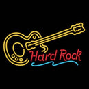 Hard ROCK LIVE MUSIC Guitar Party Handmade Art Neon Sign