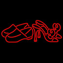 Heels Shoes Handmade Art Neon Sign