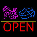 Heels Shoes Open Handmade Art Neon Sign