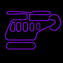 Helicopter Logo Handmade Art Neon Sign