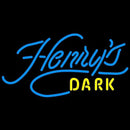 Henrys Dark Beer Sign Handmade Art Neon Sign