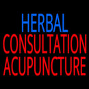 Herbal Consultation Acupuncture Handmade Art Neon Sign