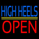 High Heels Open With Line Handmade Art Neon Sign