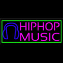 Hip Hop Music With Line Handmade Art Neon Sign
