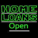 Home Loans Open Handmade Art Neon Sign