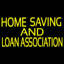Home Saving And Loan Association Handmade Art Neon Sign