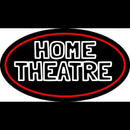 Home Theatre With Border Handmade Art Neon Sign