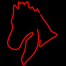 Horse Head Handmade Art Neon Sign