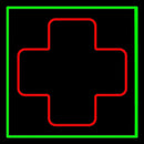 Hospital Plus Logo 1 Handmade Art Neon Sign