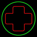 Hospital Plus Logo 2 Handmade Art Neon Sign