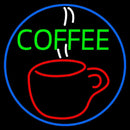 Hot Coffee Handmade Art Neon Sign