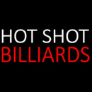 Hot Shot Billiards 2 Handmade Art Neon Sign