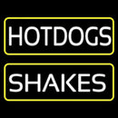 Hotdogs Shakes Handmade Art Neon Sign