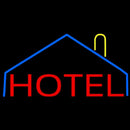 Hotel With Symbol Handmade Art Neon Sign