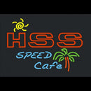 Hss Speed Cafe Handmade Art Neon Sign