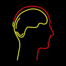 Human Head Handmade Art Neon Sign