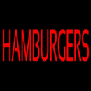 Humburgers 1 Handmade Art Neon Sign