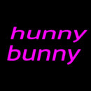 Hunny Bunny Handmade Art Neon Sign