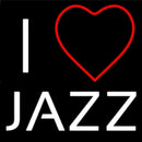 I Love Jazz Handmade Art Neon Sign