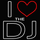 I Love The Dj Handmade Art Neon Sign