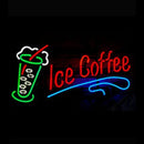 Ice Coffee Handmade Art Neon Sign