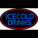 Ice Cold Drinks Handmade Art Neon Sign