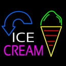 Ice Cream Arrow Handmade Art Neon Sign