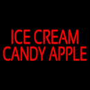 Ice Cream Candy Apple Handmade Art Neon Sign