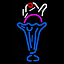 Ice Cream Cup Handmade Art Neon Sign