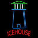Ice House Light House Art Beer Sign Handmade Art Neon Sign