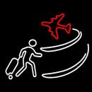 Icon Travel Sahanaiodisha Handmade Art Neon Sign