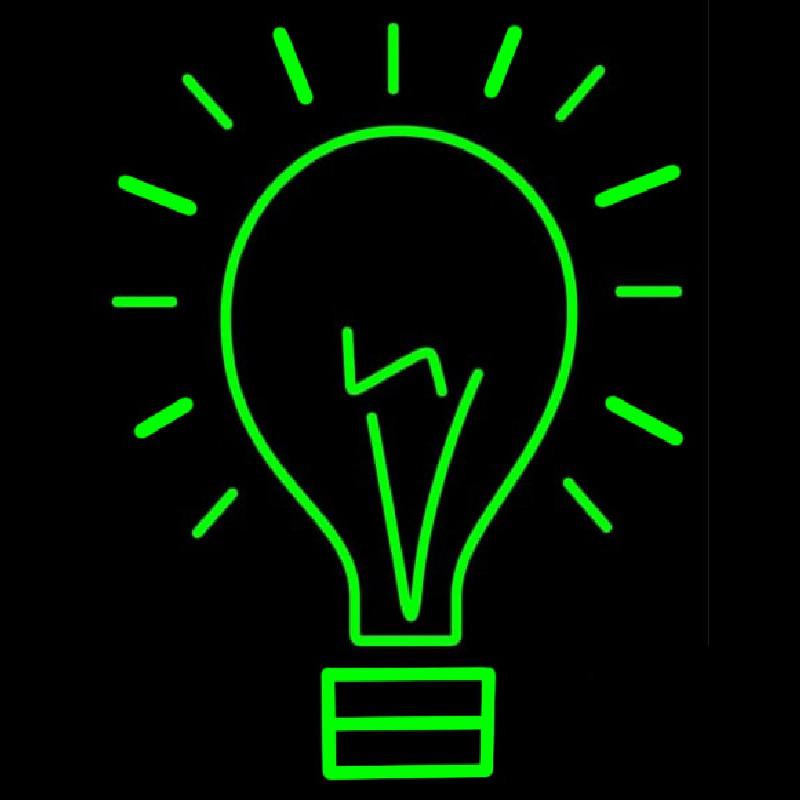 Idea Concept Bulb Handmade Art Neon Sign