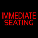 Immediate Seating Handmade Art Neon Sign