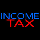 Income Tax Handmade Art Neon Sign