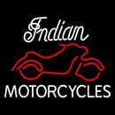 Indian Motorcycles Handmade Art Neon Sign