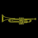 Instruments And Notes In Handmade Art Neon Sign