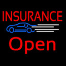 Insurance Car Logo Open Handmade Art Neon Sign
