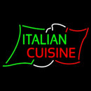 Italian Cuisine Handmade Art Neon Sign